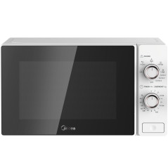 Microondas Midea MCM208GMWP, 20L, Manual, Blanco,