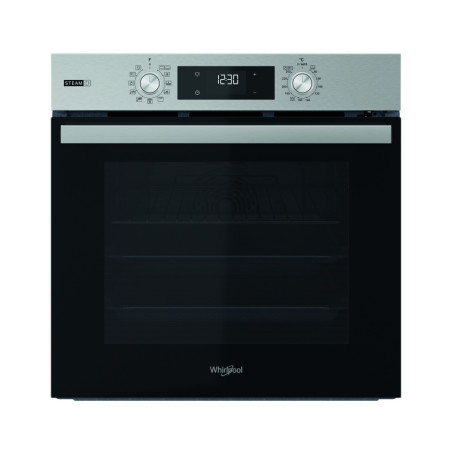 Horno Whirlpool OMSR58RU1SX, Pirolítico, 73L, A, I