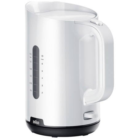 Hervidor Braun WK1100WH, 1.7L, 360º, blanco