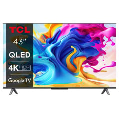 TV TCL 43C649, 43 UHD QLED GoogleTV 50/60Hz+FRC LE