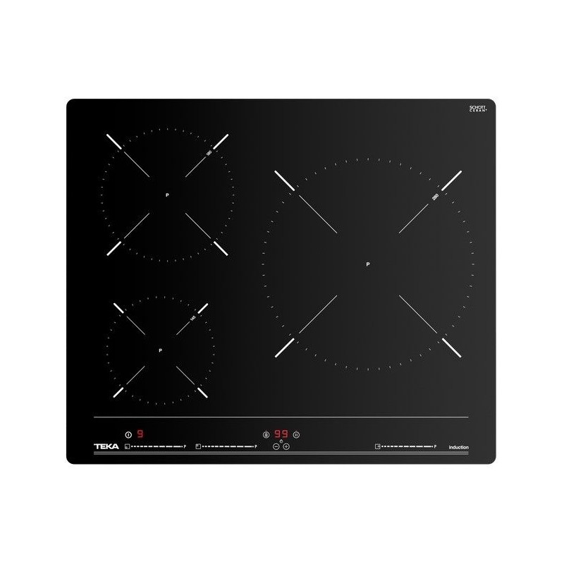 Inducción Teka IBC63010MSS, 3 zonas, MultiSlider