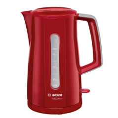 Hervidor Bosch TWK3A014, 1,7L, 2400w, rojo