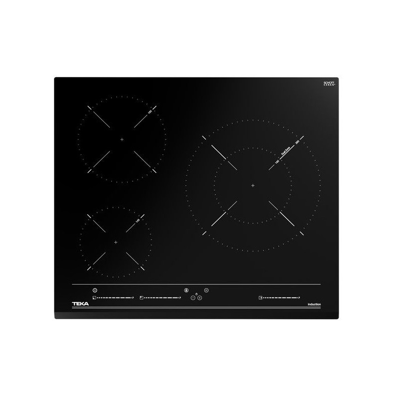 Inducción Teka IZC63015, 3 zonas, Biselada