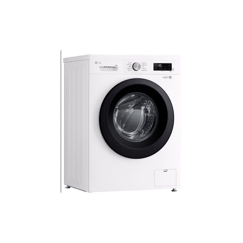 Lavadora LG F4X1009NWK, c/frontal, 9kg, 1400rpm, A