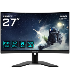 G27FC A 27 Monitor de Juego Curvo FHD - 1920 x 1080 (FHD), 1500R, 165Hz, 1ms, 250 cd/m2, FreeSync Premium, HDMI 1.4, Displayport