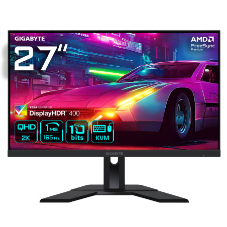 M27Q 27” Monitor de Juego QHD - 2?560 x 1440 (QHD), 170Hz, 0.5ms, 350 cd/m2, FreeSync Premium, Display HDR400, HDMI 2.1, Displ