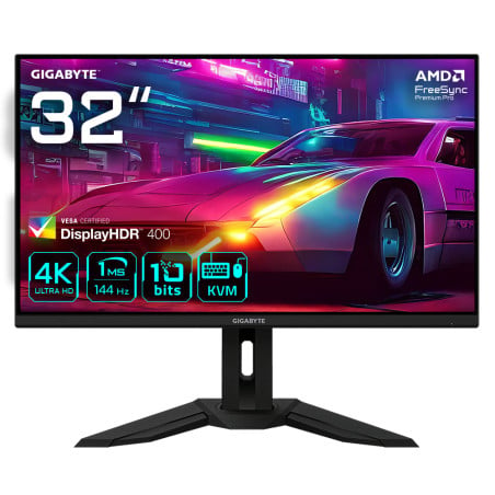 M32U 31.5” Monitor de Juego 4K UHD - 3840 x 2160 (UHD), 144Hz, 1ms, 350 cd/m2, FreeSync Premium Pro, Display HDR400, HDMI 2.1,