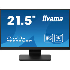 ProLite T2252MSC-B2 pantalla para PC 54,6 cm (21.5) 1920 x 1080 Pixeles Full HD LCD Pantalla táctil Negro