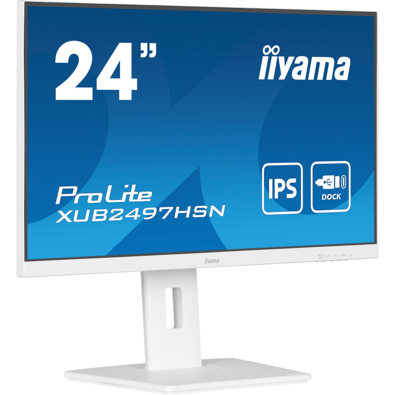 ProLite XUB2497HSN-W1 pantalla para PC 60,5 cm (23.8) 1920 x 1080 Pixeles Full HD LED Blanco