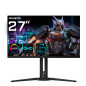 AORUS Monitor de juego FO27Q2 OLED QHD de 27” - 2560 x 1440 (QHD), 240Hz, 0.03ms, KVM, 250 cd/m², FreeSync Premium Pro, Displ