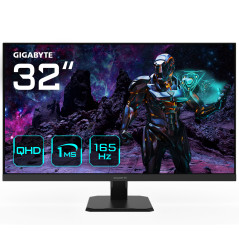 GS32Q 31.5 Monitor de Juego QHD - 2560 x 1440 (QHD), 165Hz, 1ms, 300 cd/m2, FreeSync Premium, HDR Ready, HDMI 2.0, Displayport 1