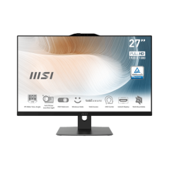 MSI AIO MODERN AM272P 12M-672ES .27 (69 CM)1920X1080 (FHD) I7-1260P .16GB(8GB*2)DDR4 SDRAM .PCIE GEN3X4 W/O DRAM NVME256GB*1 .W1