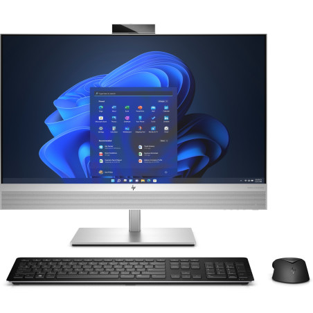 EliteOne 870 G9 Intel® Core i5 i5-14500 68,6 cm (27) 2560 x 1440 Pixeles Pantalla táctil PC todo en uno 16 GB DDR5-SDRAM 512 GB SSD Windows 11 Pro Wi-Fi 6E (802.11ax) Plata