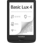 Basic Lux 4 lectore de e-book Pantalla táctil 8 GB Wifi Negro