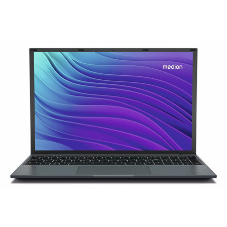 AKOYA MD62602 Intel® Core™ i3 i3-1215U Portátil 40,6 cm (16) Full HD+ 8 GB LPDDR5-SDRAM 512 GB SSD Windows 11 Home Gris