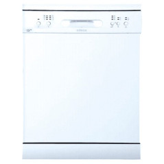 Lavavajillas Edesa EDW6130WH, 12 cub, C, blanco