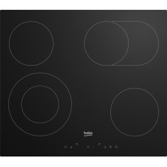 Vitroceramica Beko HIC64403T, 4 zonas, 60cm