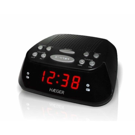 Radio Reloj Despertador Haeger RA06B005B, nooze di