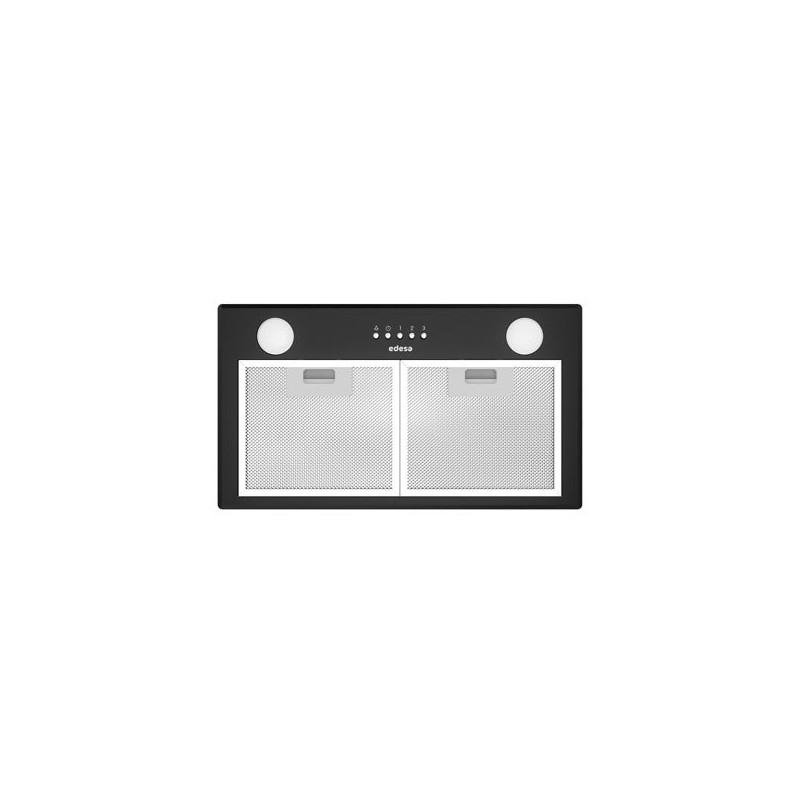 Grupo Filtrante Edesa ECG5811BK, 60cm, Negro