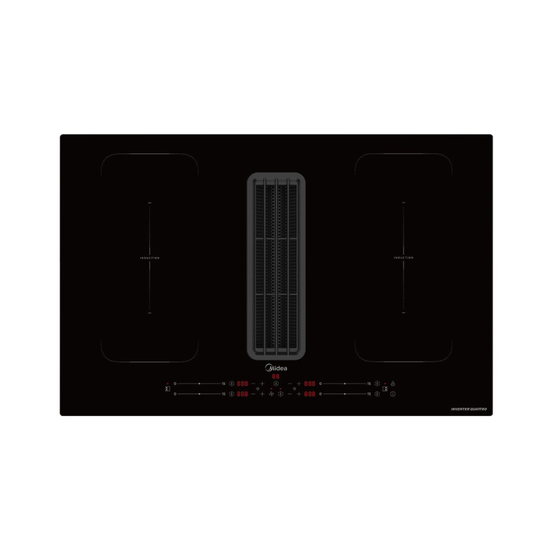 Induccion Midea MIH740Y038B, 2 Zonas Flex, Extract