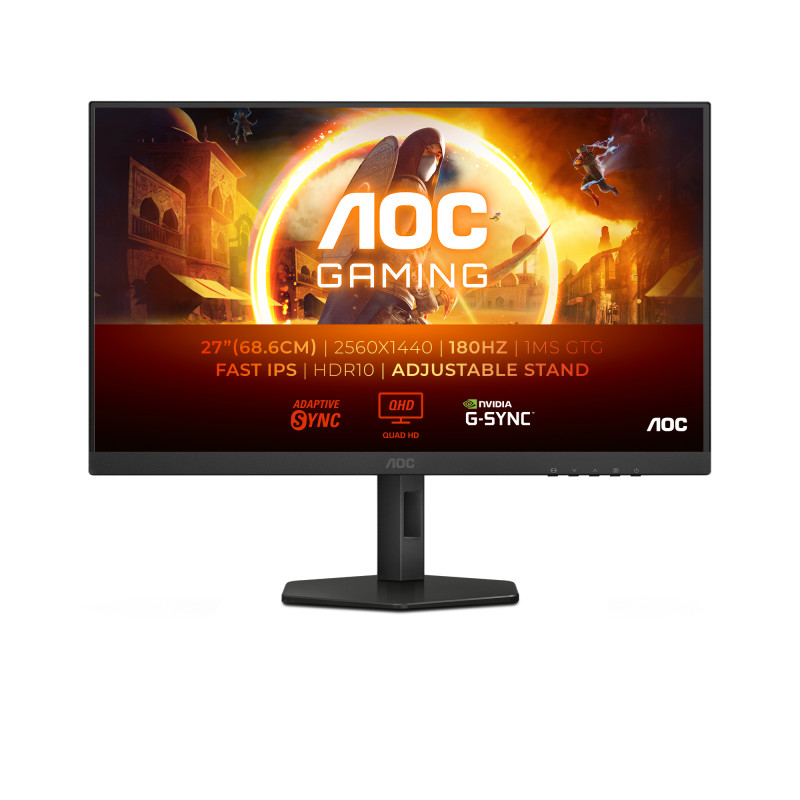 G4 Q27G4XF pantalla para PC 68,6 cm (27) 2560 x 1440 Pixeles Quad HD LED Negro, Gris