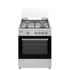 Cocina Corbero CCSF60420BX, 4 fuegos, 60cm, Inox,