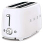 Tostador Smeg TSF02WHEU, 50 style 4 rebanadas blan