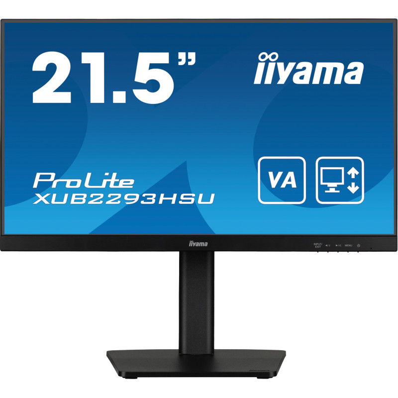 ProLite XUB2293HSU-B7 pantalla para PC 54,6 cm (21.5) 1920 x 1080 Pixeles Full HD LED Negro