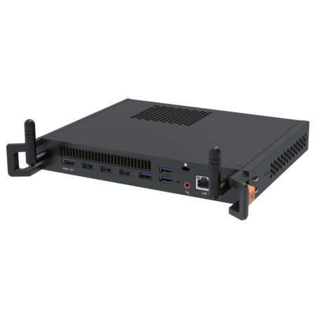 MT71S PCs/estación de trabajo Intel® Core™ i5 i5-12450H 16 GB DDR4-SDRAM 256 GB SSD Windows 10 IoT Mini PC Negro