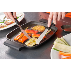 Plancha asar Inoxibar 18236, 36x24cm black