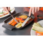 Plancha asar Inoxibar 18236, 36x24cm black