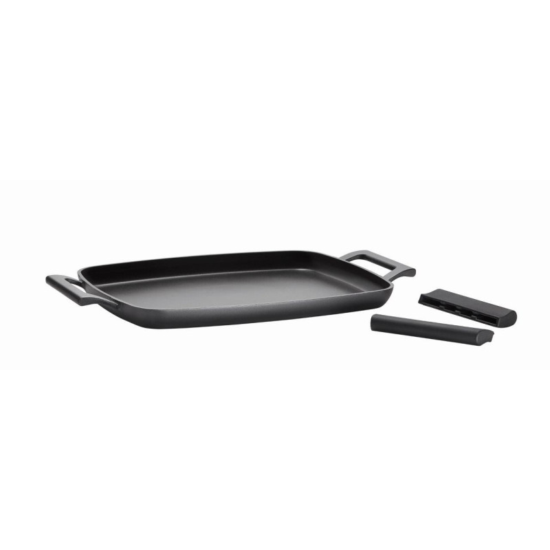 Plancha asar Inoxibar 18246, 48x29cm black