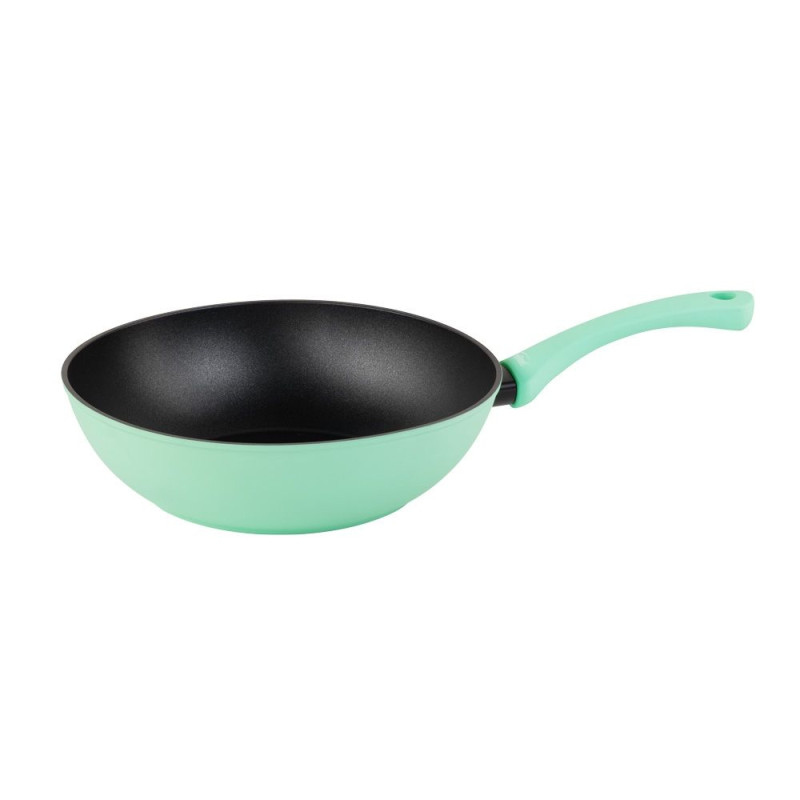 Wok Inoxibar 18735, rainbow green 28cm