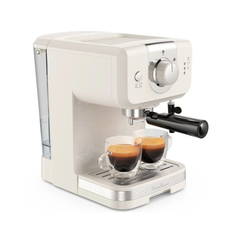 Cafetera Express Moulinex XP330A10, 15bar, Retro,