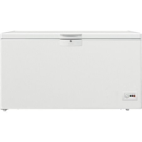 Congelador H. Beko HSM37540, 360L, E, 86x129cm