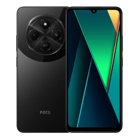 Poco C75 17,5 cm (6.88) SIM doble 4G USB Tipo C 6 GB 128 GB 5160 mAh Negro