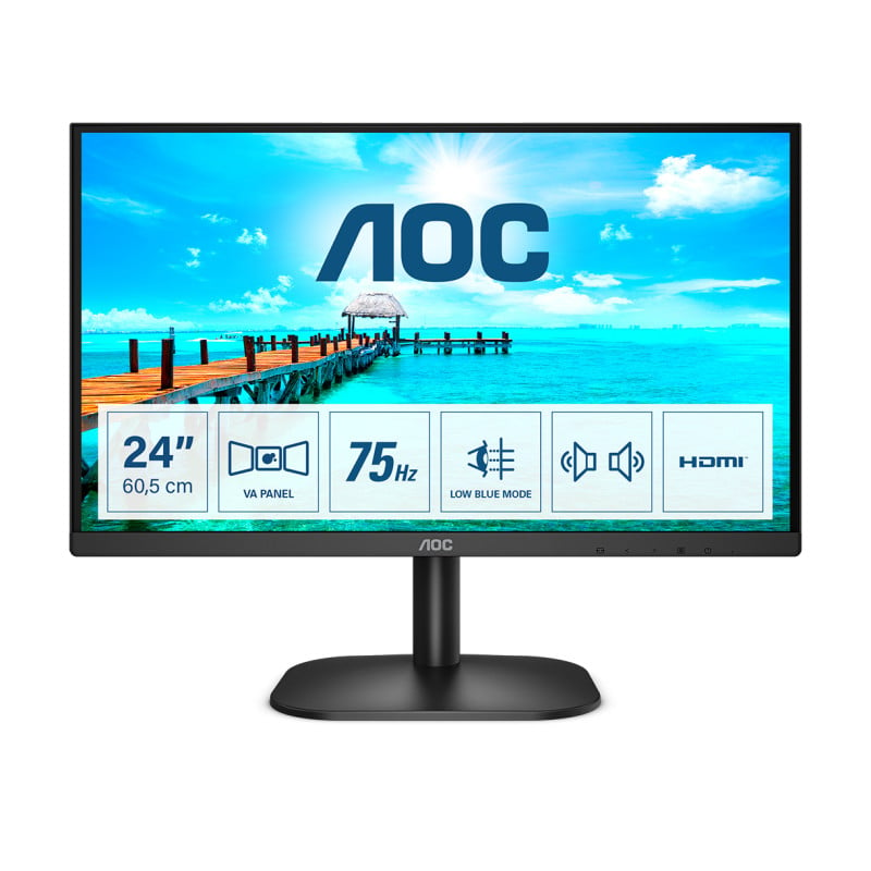 B2 24B2XDAM LED display 60,5 cm (23.8) 1920 x 1080 Pixeles Full HD Negro