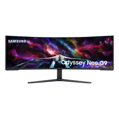 G95NC pantalla para PC 144,8 cm (57) 7680 x 2160 Pixeles Dual UHD LED Negro, Blanco