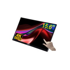 32238 pantalla para PC 39,6 cm (15.6) 3840 x 2160 Pixeles 4K Ultra HD LCD Pantalla táctil Negro