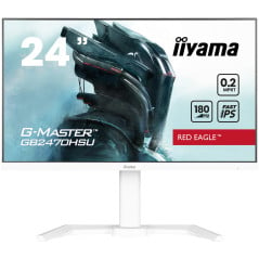 G-MASTER GB2470HSU-W6 pantalla para PC 60,5 cm (23.8) 1920 x 1080 Pixeles Full HD LED Blanco