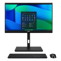 Veriton VZ2724G Intel® Core i7 i7-14700 60,5 cm (23.8) 1920 x 1080 Pixeles PC todo en uno 16 GB DDR5-SDRAM 512 GB SSD Windows 11 Pro Wi-Fi 6 (802.11ax) Negro