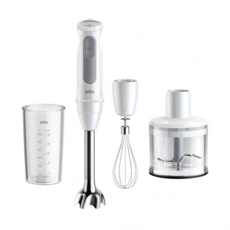 Batidora Brazo Braun MQ50236MWH, 1000w, accs