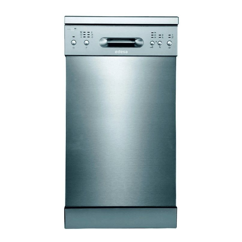 Lavavajillas Edesa EDW4610X, 9 cub, 45cm, C, inox