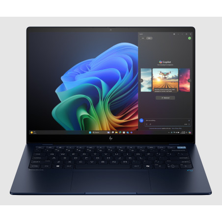EliteBook Ultra G1q Copilot+ PC Snapdragon X1E-78-100 Portátil 35,6 cm (14) Pantalla táctil 2.2K 32 GB LPDDR5x-SDRAM 1 TB SSD Wi-Fi 7 (802.11be) Windows 11 Pro Azul