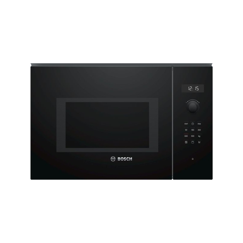 Microondas Bosch BEL554MB0, 25L, negro, Integ Microondas Bosch BEL554MB0, 25L, negro, Integ
