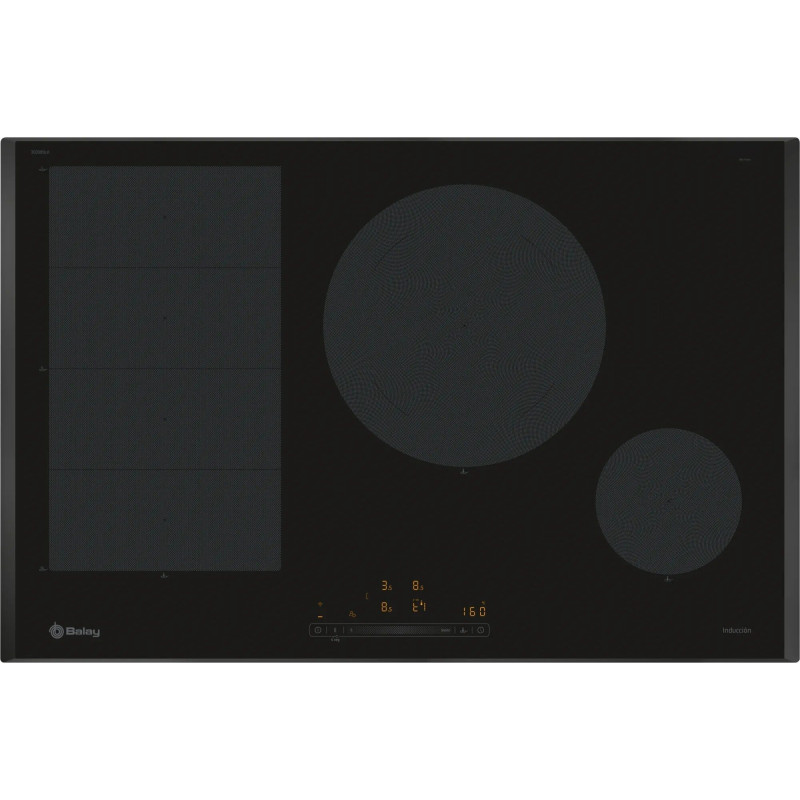 Induccion Balay 3EB989LH, 3 zonas, 80cm, Biselada