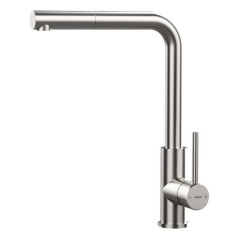 Grifo Monomando Teka UNI9331 INOX PULIDO, Extraibl