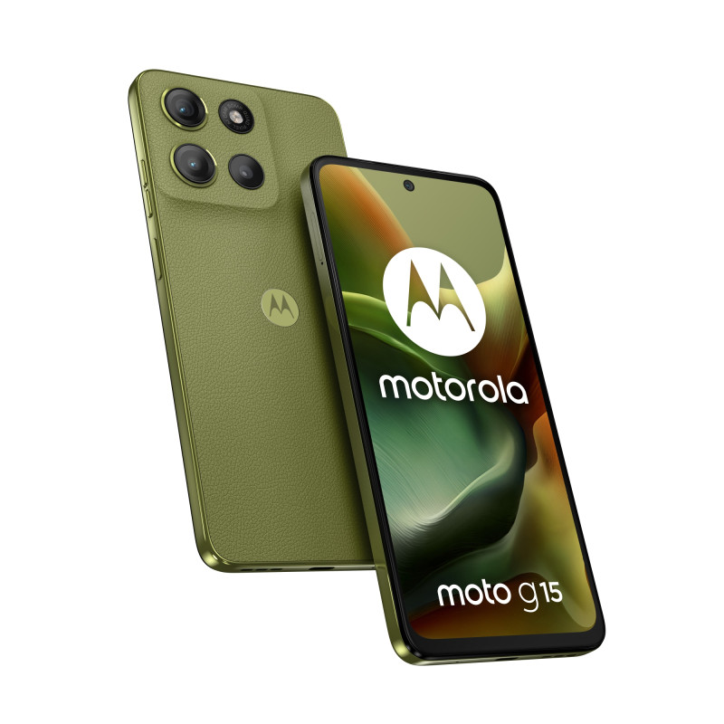 moto g15 17,1 cm (6.72) SIM doble Android 15 4G USB Tipo C 8 GB 128 GB 5200 mAh Verde