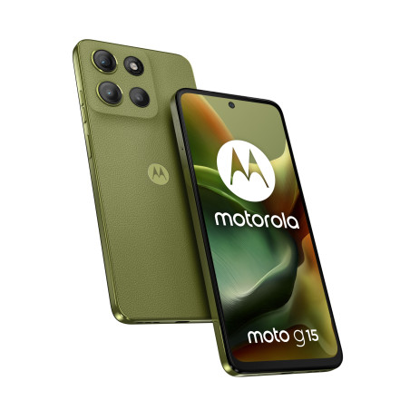 moto g15 17,1 cm (6.72) SIM doble Android 15 4G USB Tipo C 8 GB 128 GB 5200 mAh Verde