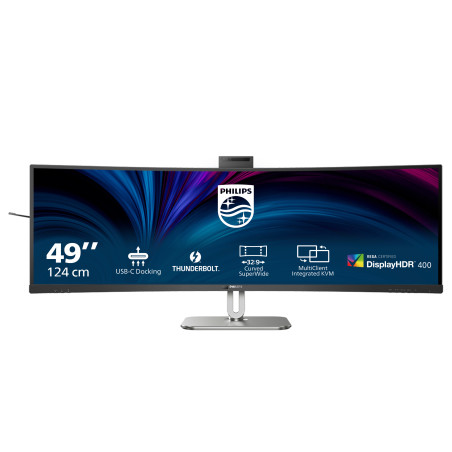 49B2U6903CH/00 pantalla para PC 124 cm (48.8) 5120 x 1440 Pixeles Dual QHD LCD Gris